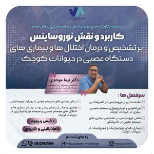 کاربرد و نقش نوروساینس بر تشخیص و درمان اختلال‌ها و بیماری‌های دستگاه عصبی در حیوانات کوچک